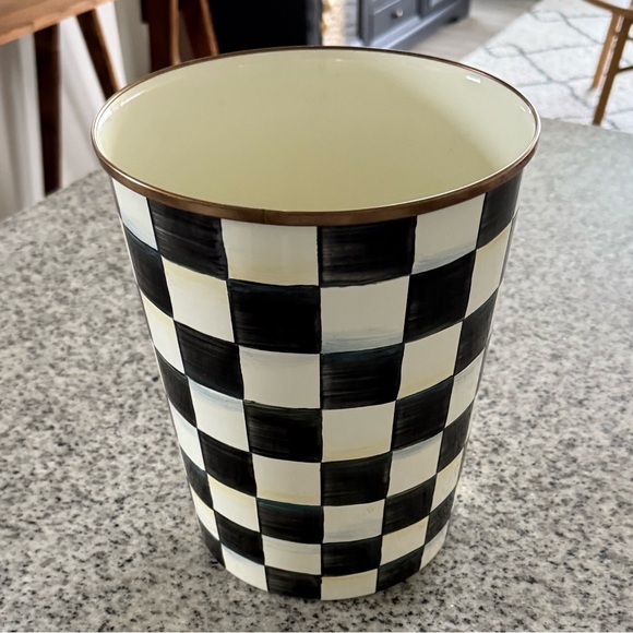 Courtly Check Waste Bin - Picture 2 of 3